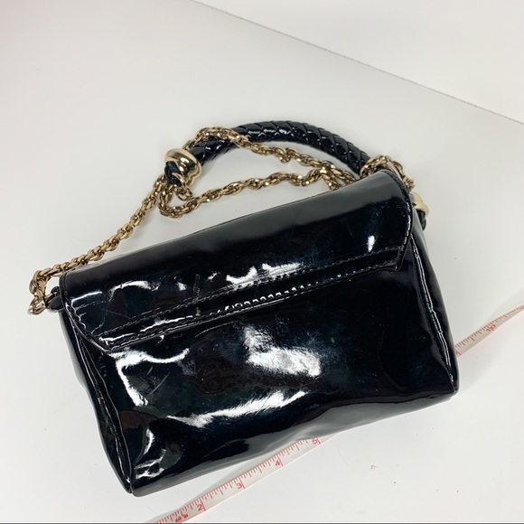 Ivanka Tump Black Pleather Mini Bag - Picture 5 of 8